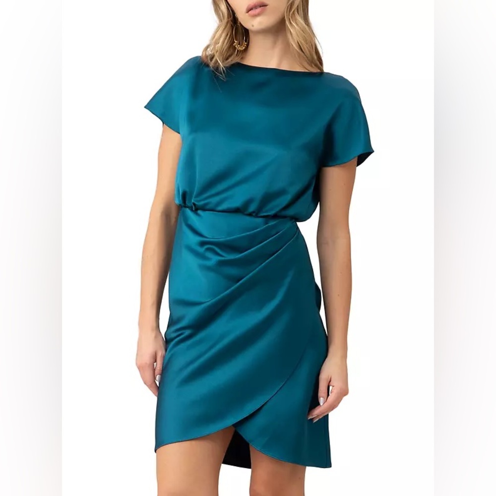 NWT Trina Turk Gramercy Blue Dress | Size 4